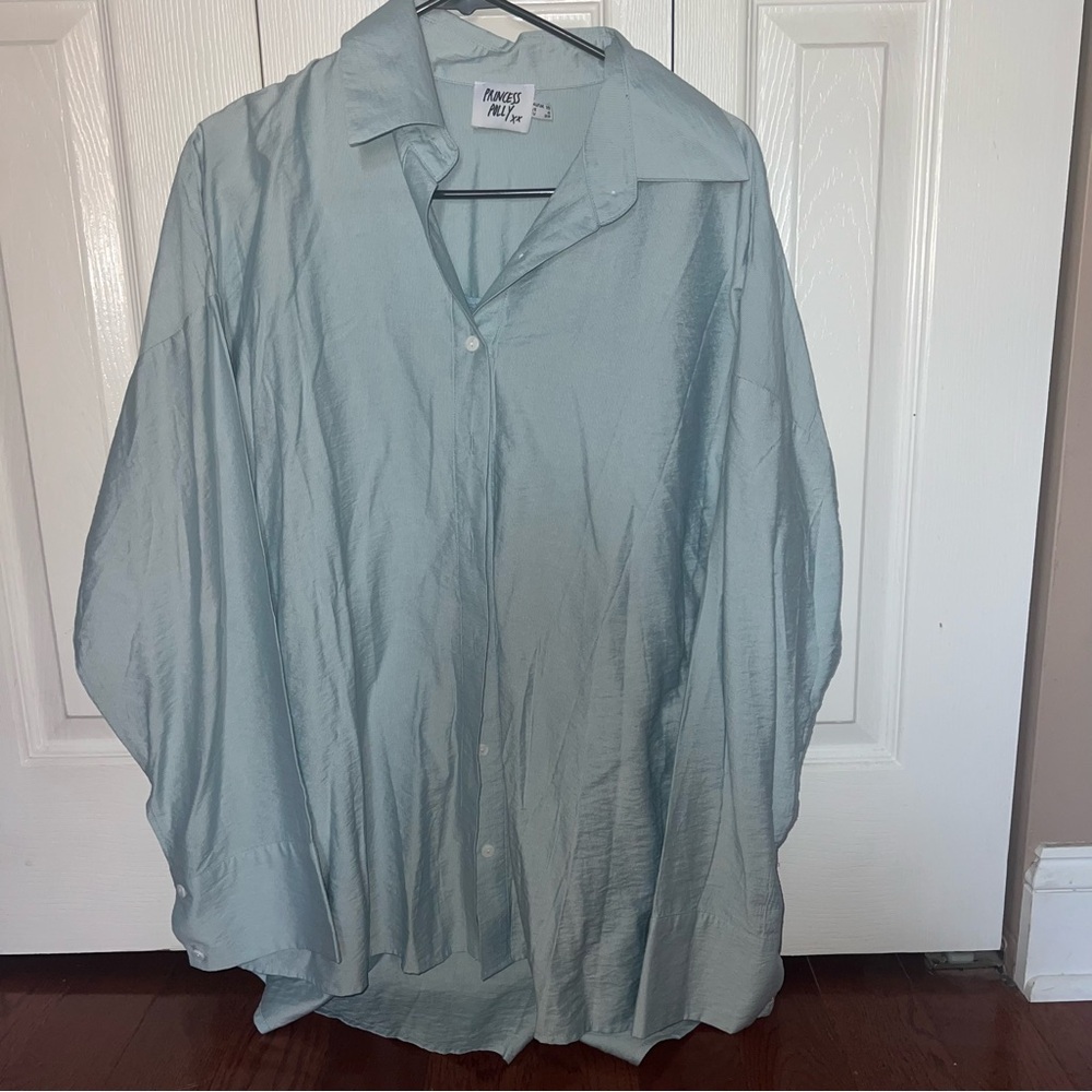 Princess Polly ANGELINE TOP Blue